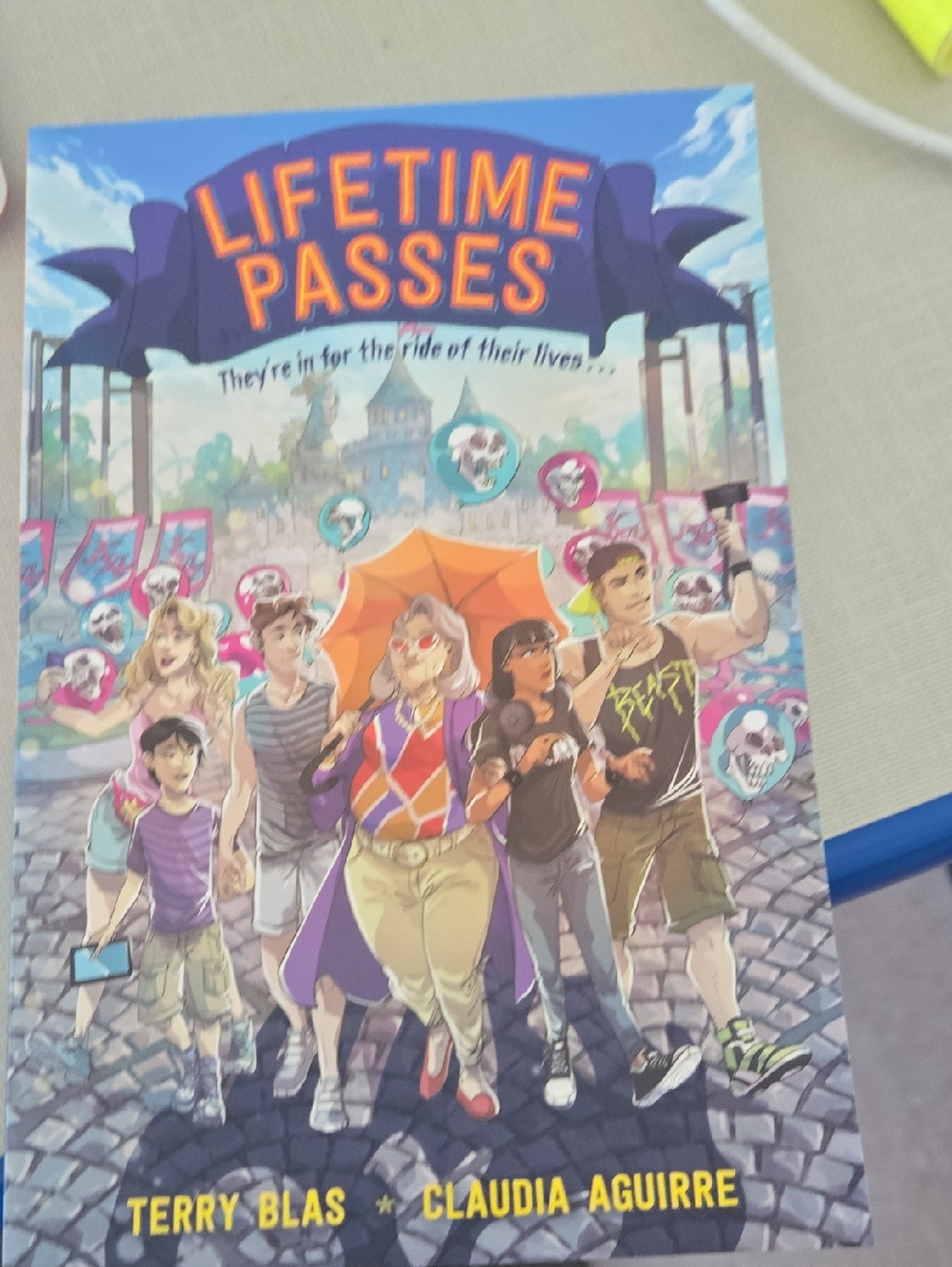 Lifetime Passes Graphic Novel - Colorful Illustrated Cover